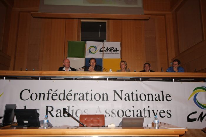 A la tribune de la CNRA à Montpellier A la tribune de la CNRA à Montpellier
